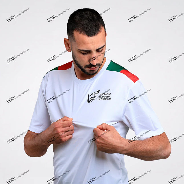 Hot Sale Portugal men's national handball team 2025-26 New Style Home Away handball jersey 3D Printed T-shirt Adult KID Unisex