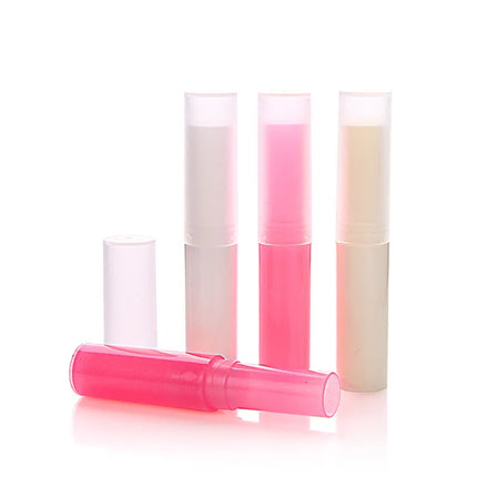 10/20/50/100/200pcs 4g PP Lip Balm Tube Empty Plastic Lipstick Tubes Cosmetic Container DIY Lip Gloss Tube Packaging ZM7201