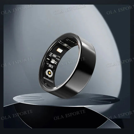 2026 Smart Ring Blood Pressure Heart Rate Sleep Monitoring Smartring IP68 & 5ATM Waterproof Multi-sport Mode Smartring Man Women