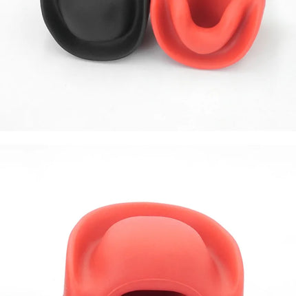 Liquid Silicone Mouth Plug BDSM Training Saliva Ball Silent Restraint Open-Mouth Ball Gag Unisex Restraint Adult Sex Toys Gag