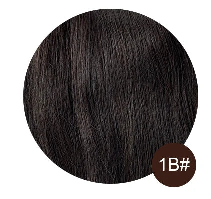 100% Human Human Hair Hair Weft 7pcs 24inch Straight Clip In Extensions #60 P27-613 Party Hair Wholesale