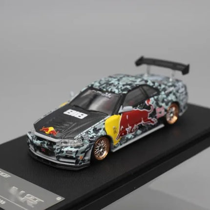 Fast Speed 1:64 Skyline Z-tune R34 Alloy Car Model