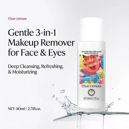 Gentle Non-irritating 3-in-1 Cleansing Oil Deep Pore Clean Hydrating Refreshing Makeup Remover for Sensitive Skin