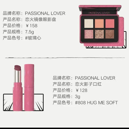 Passional Lover Makeup Cosmetics Set Foundation+eyeshadow+lipstick Long-lasting Moisturizing Waterproof for Women Beauty Makeup