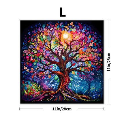 Creative Wooden Puzzle Adult Edition - Forest Irregular Puzzle Blocks, Fun Games for Festival Parties, Home and Office Decoratio