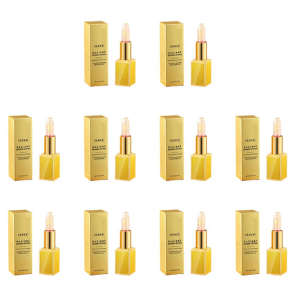 Gold Foil Moisturizing Lip Balm Moisturizes Brighten Lips Care Prevents Cracking Long Lasting No Fading Makeup Gloss Lipstick