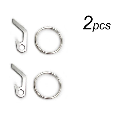 1-4pcs EDC Gear Mini Lightweight Bottle Beer Opener Keyring Pocket Utility Gadget Outdoor Camp Hike Camping Key Chains Opener