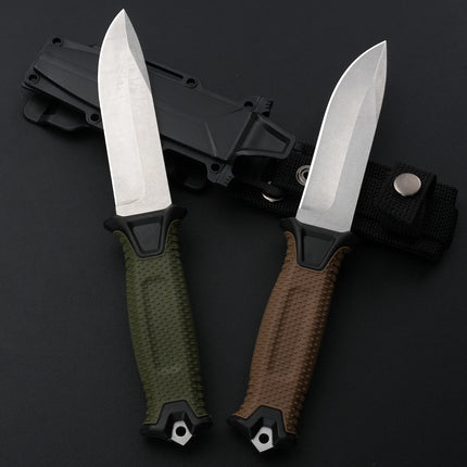 2026 new Outdoor knife camping defense straight knife wilderness survival