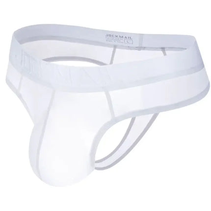 JOCKMAIL men's transparent underwear mens penis pouch briefs bikini men thongs  tanga hombre slip jocks gay underwear jockstrap