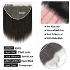 13x6 Lace Frontal / China Mainland / 22inches