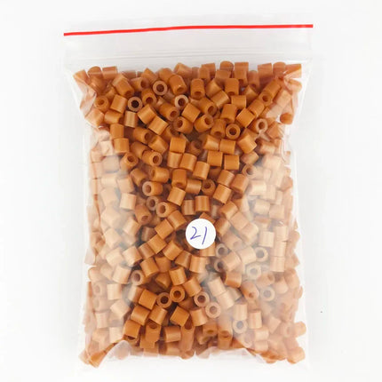 500pcs 5mm Hama Beads Perler Fuse Iron Beads GREAT KID FUN.Diy Intelligence Educational Toys Puzzles