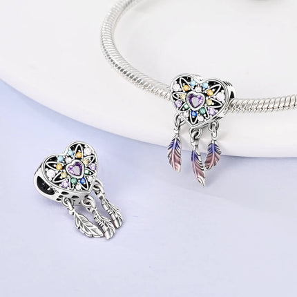 925 Sterling Silver Pink Series Charms Bow Tie Girl Cake Princess Beads Pendant Fit Original Bracelet DIY Jewelry Gift For Woman