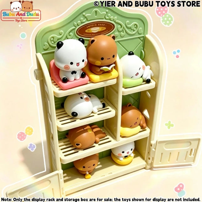 Official Applicable To Bubu And Yier V1 V2 V3 Series Blind Box Toys Display Case , Bubu And Dudu Blind Box Ornament Storage Box