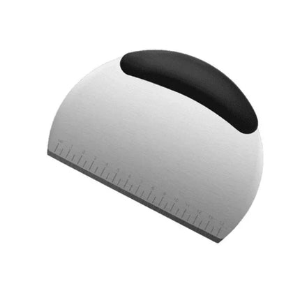 Stainless Steel Pastry Cutter Dough Scraper Pizza Chopper with Ergonomic Handle Kitchen Baking Tools for Flour Scale Dough