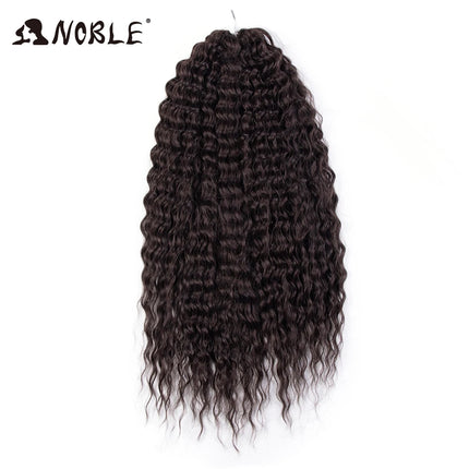 Noble 24Inch 300g Crochet Hair Curl Hair Water Wave Ombre Blonde Twist Crochet Hair Braid Hair Deep Wave Braiding Hair Extension