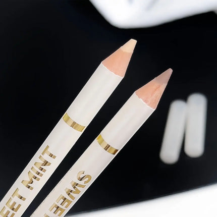 2-in-1 Apricot Pink Matte Under Eye Pencil Aegyo Sal Matte White Highlighter Lying Silkworm Pen Eye Makeup Easy To Use Eyeshadow