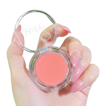 Girl Matte Blush Peach Cream Makeup Pink Blush Red Blush Cheek Cosmetics Blush Tint Blusher Cheek Palette Contour Ro W9J3