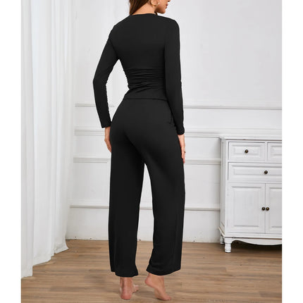 Women's Thermal Underwear Set Long Johns Thermal Underwear Base Layer for Women Cold Winter Loungewear Set