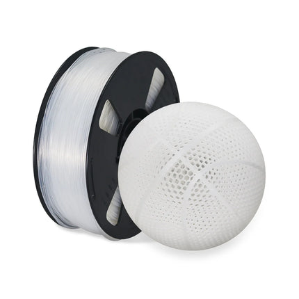 PEBA filament 1.75mm for shoe midsole,super elastic 3D printing material with high energy return,more flexible1kg spool (2.2lbs)