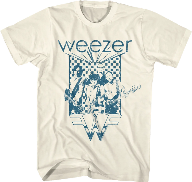 Weezer Band Cotton T Shirt Vintage Men Women Hip Hop Tee Fashion Short Sleeve Tshirt Oversized T-shirts Streetwear Tops Clothing