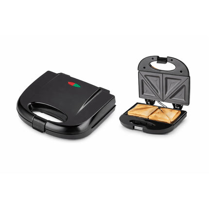 2-in-1 750W Fast Heating Sandwich Toaster & Panini Press, Double-Sided Non-Stick Grill, Cool Touch Handle, Vertical Storage