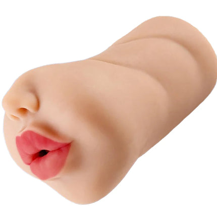 3 IN 1 Male Masturbator Artificial Real Pussy Oral Anal Vagina Deep Throat Blowjob Massager Masturbator Adult Sex Toys for Men