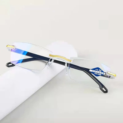 Fashion Anti-Blue Light Reading Glasses Ultra-Light Eye Protection Readers Eyewear Unisex Elegant Comfortable Presbyopia Glasses