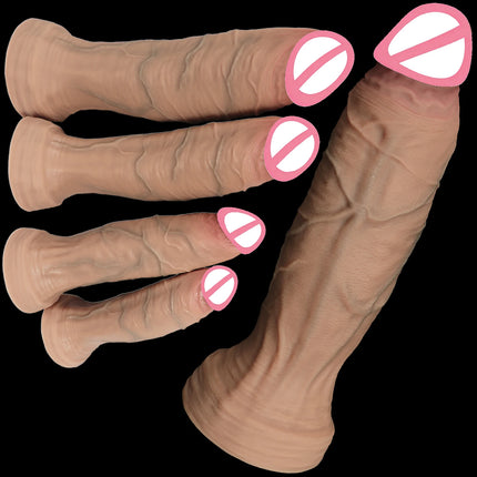 Super Realistic Huge Giant Dildo Long Big Thick Soft Silicone Cup Anal Dildo BLG DICK Penis Adult Sex Toys for Women Men Gay