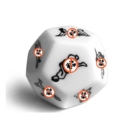 12-faced Sex Dice Erotic Craps Toys Love Dices Sex Toys Couples Luminous Dice Sex Game Bar Erotic Products Sexy Posture Foreplay