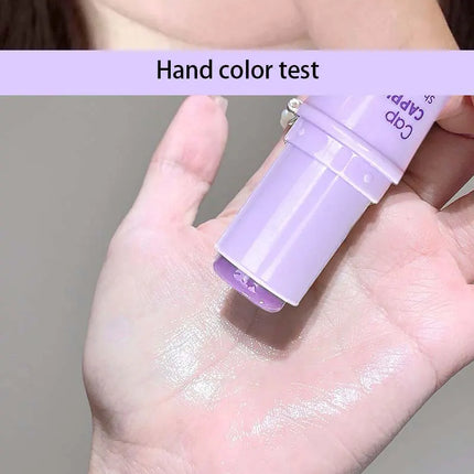 Cappuvini Grape Lip Balm Solid Color Moisturizing Hydrating Students Affordable Lip Care Autumn and Winter Anti-Cracking Essential