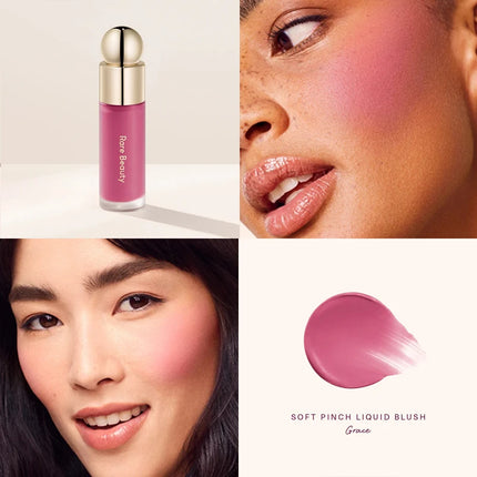 Popular Cosmetics Brand Rare Beauty Silky Skin Liquid Blusher Long-lasting Stay-put Contour Natural Highlight Original Makeup
