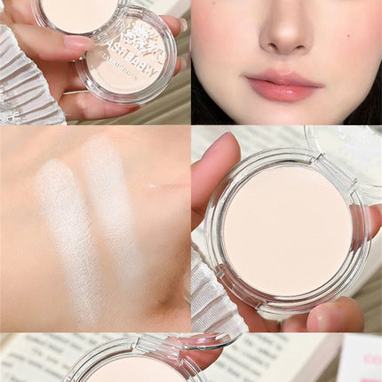 Single Matte Highlighter Palette White Beige Face Nose Brighten Contour Makeup Tea Brown Eye Shadow Lying Silkworm Rouge Powder