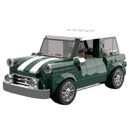 Bricklink Technical Car 10220 VW T1 Trailer Fit Mini Scale Tow Truck 6 Studs Wide Vehicles Sets Building Blocks Kid Toys Gift