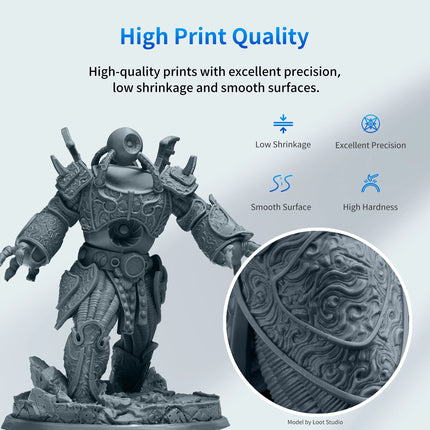 ANYCUBIC 405nm UV Resin 3D Printer High Precision Standard Resin 3D Printing DIY Figurines Materials For Photon Mono 5s Pro