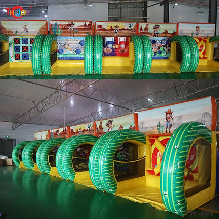 Halloween Themed 5 in 1 Bundle Game Inflatable Carnival Game