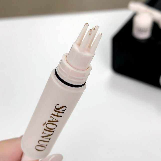 Liquid Air Cushion Freckle Stamp Pen SHAQINUO Five-point Head Freckle Natural Simulation Fake Dot Spot Pen Waterproof Lasting