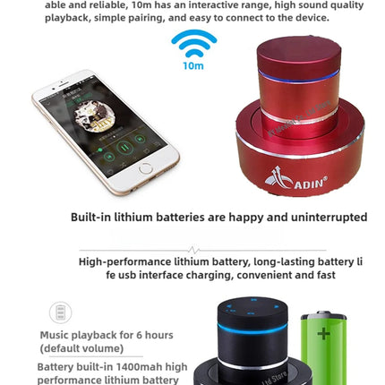 42W Wifi Wireless Speaker Bluetooth Red Vibro Music Surround Stereo Neighbor Column Adin Portable Vibration Speaker For Phone