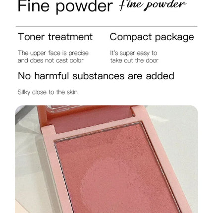 Sweet Orange Blusher Makeup Blush Mashed Potato Latte Nude Cheek Color Face Contour Brighten Lasting Rich Color Rouge Cosmetics