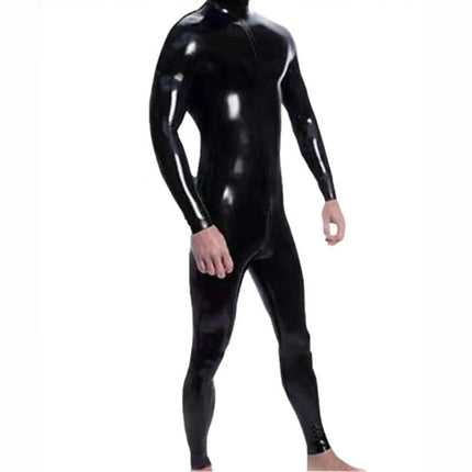 Sexy Man Wetlook Catsuit Bodysuit Faux Leather PVC Zentai Tights Cosplay Costume Club Wear Skin Suit sexy lingerie