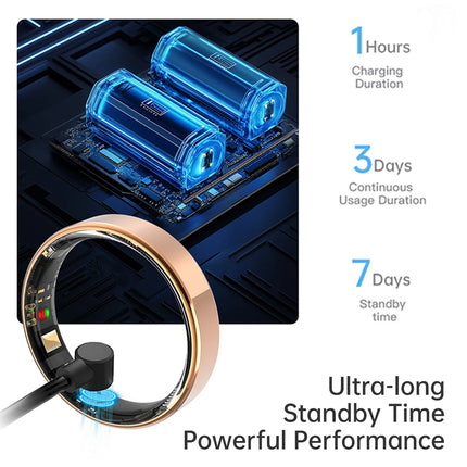 2025 Smart Ring Bluetooth Waterproof Lightweight Health Monitoring Multiple Sports Modes Men Women Gifts For Andorid&IOS
