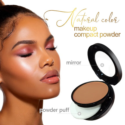 Dark Powder Bronze Powder Dark Skin Foundation Oil Control Concealer Brighten The Face Create Three-dimensional Makeup