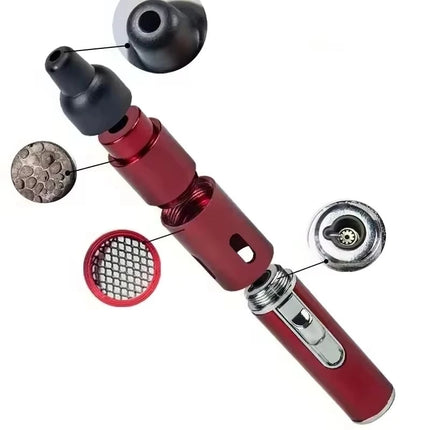 Mini Portable Aromatherapy Lighter Multifunction Smoking Pipes  with Volcanic Stone Metal Tobacco Pipes Cigarette Smoking Gift