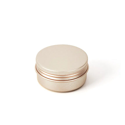 10/20/50/100pcs 10g 15g Aluminum Jar 30g 50g Matte Golden Aluminum Cans Cream Lip Blam Case Storage Pot Cosmetic 150g MC2312081