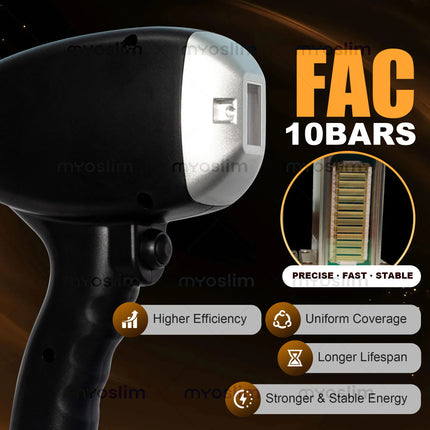 New FAC 5000W 808nm Diode Laser Hair Removal Machine Ice Platinum 755nm 940nm 808nm 1064nm 4Wavelength Provides The Best Hair