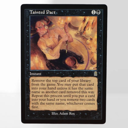 TOP Black Regular TCG Cards for Magical Proxy Cabal Ritual Cabal Therapy Imperial Seal Tainted Pact Recurring Nightmare Darkness