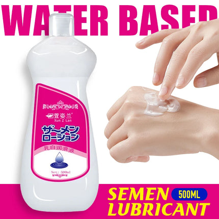 Lubricant for Sex Semen Lube Water Based Anal Ejaculation Couple Men Women Love Gel Vaginal Toys Lubricantion Oil Adult Supplies