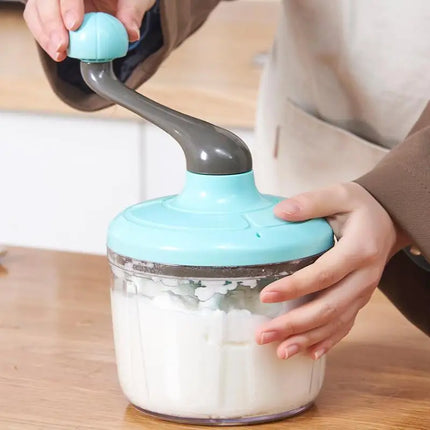 Multifunctional Manual Whisk Semi-automatic Egg White Cream Cake Egg Hand Mixer Hand Crank Beater Household Kitchen Gadget
