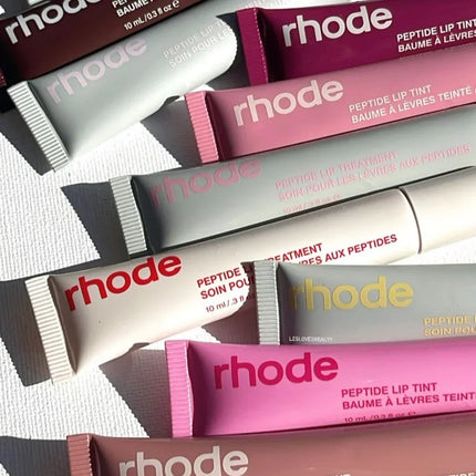 Rhod Lip Balm Moisturizing Mirror Long-Lasting Lip Gloss Ribbon Espresso Raspberry Toast Plump Non-Sticky Lip Oil Makeup Cosmetic