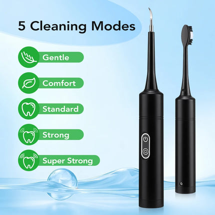 Electric Tooth Cleaner Dental Scaler Calculus Remover Sonic Vibration Toothbrush Plaque Tartar Removal Teeth Whitening Cleaning