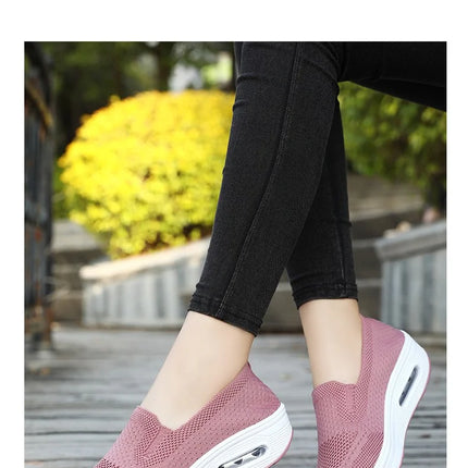 Sports Women's Spring Sneakers New Mesh Breathable Lightweight Casual Walking Women Shoes Breathable Shoes Zapatos De Mujer